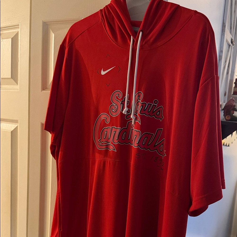 Nike Red St. Louis Cardinals Pullover